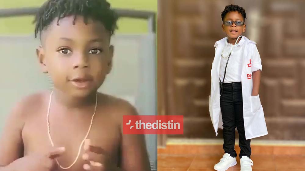 His Majesty, Son of Shatta Wale, and Michy Expresses His Idea About God And Church Going In A Viral Video.