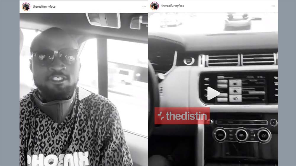 Funny Face Flaunts New Range Rover Bola Ray Bought For Him In Reply To Lil Win | Video