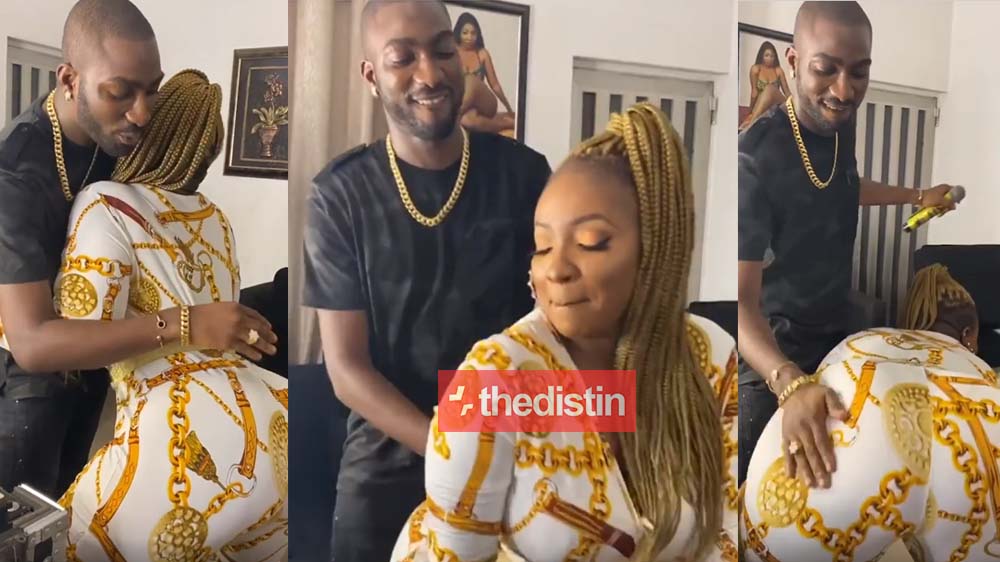 Video Of Nollywood Actress Anita Joseph Seductively Twerking For Husband As She Gives Him "Blue Balls" | Watch