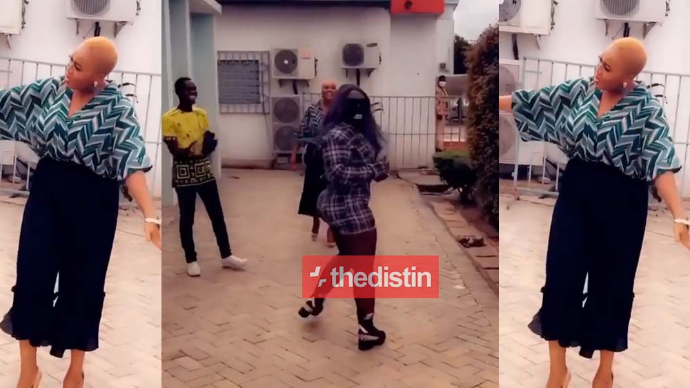 Funny Video Of Eno Barony And MzGee Mimicking Sista Afia And Freda Rhymz's Fight At TV3 Premises | Watch