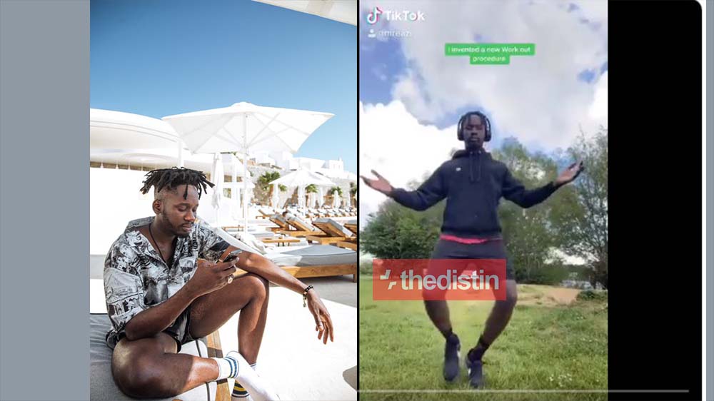 mr-eazi-invent-new-workout-routine-in-a-tik-tok-video-to-burn-calories-faster