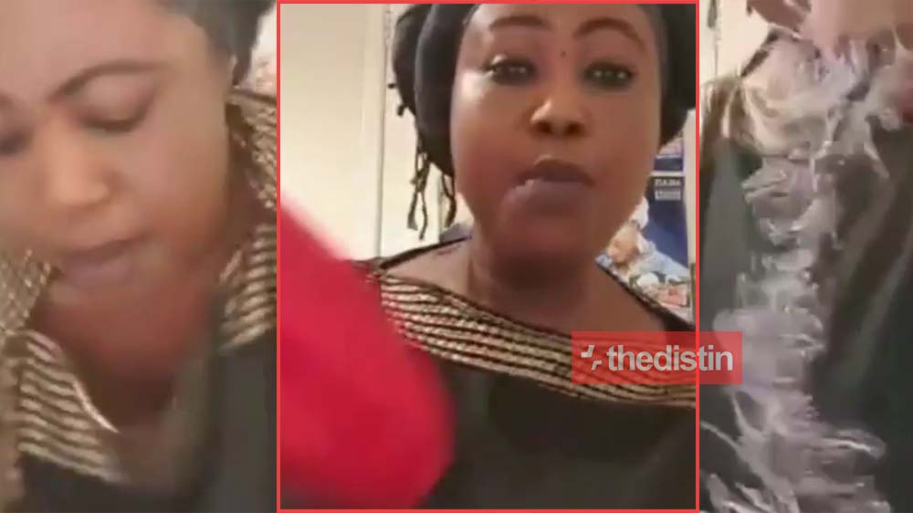 Sofo Maame Shows Her Dross On Live Video To Fight Amankrado (Maame Ng3g3)