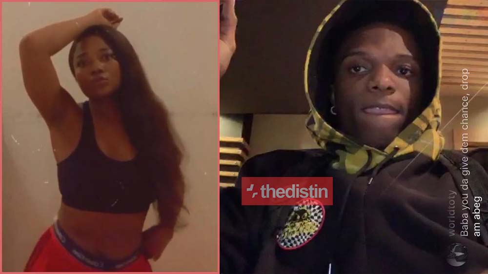 Video: Wizkid Gushes On Efya Whining Her Waist For The Gram | Watch