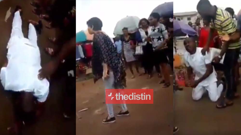 Man Breaks Down & Starts Rolling In Mud After His Girlfriend Turned Down His Marriage Proposal | Video