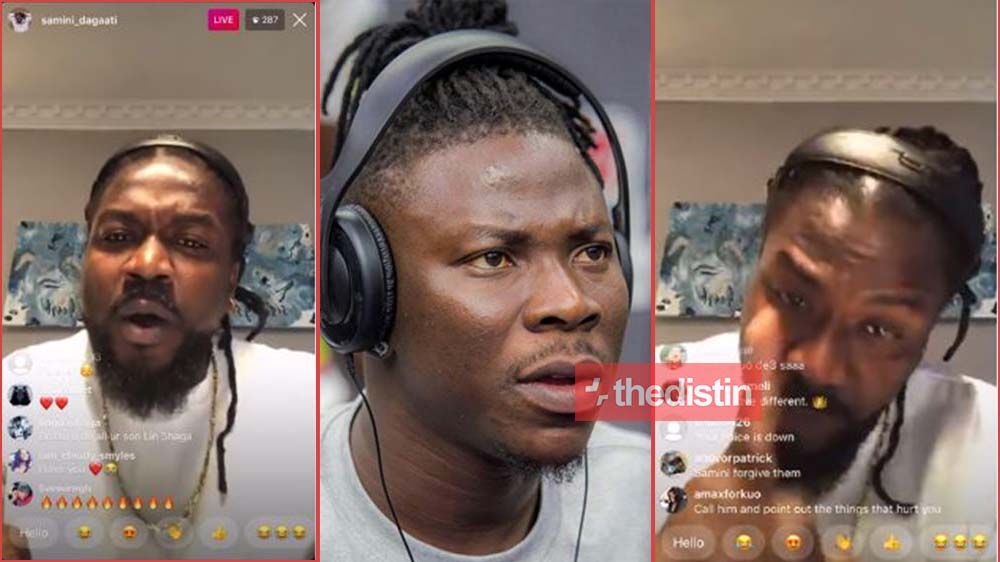 "don't play with me" Angry Samini Hits At Stonebwoy Again In Live Video
