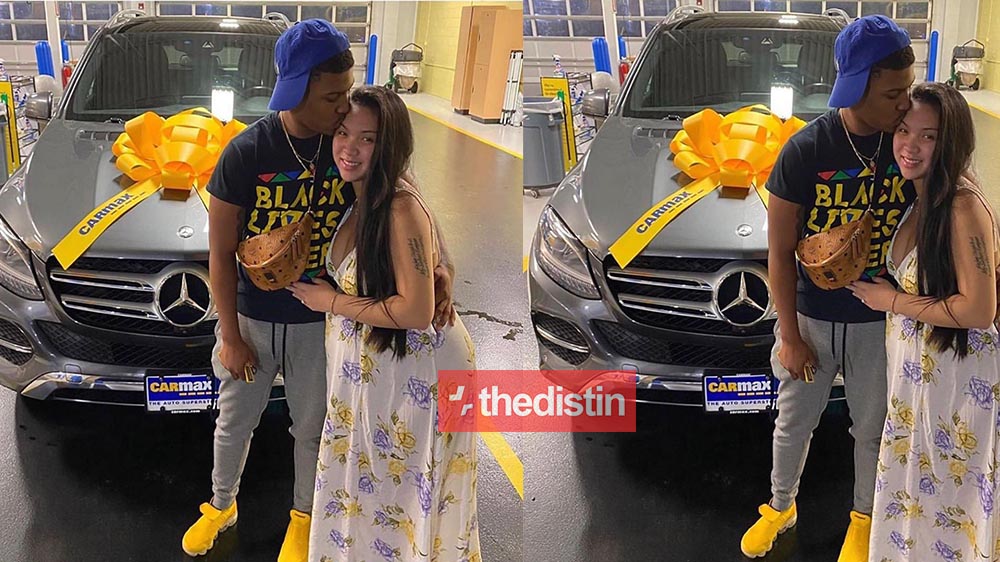 Husband Buys His Wife A Brand New Mercedes Benz After She Complained Of Not Feeling Well | Photo