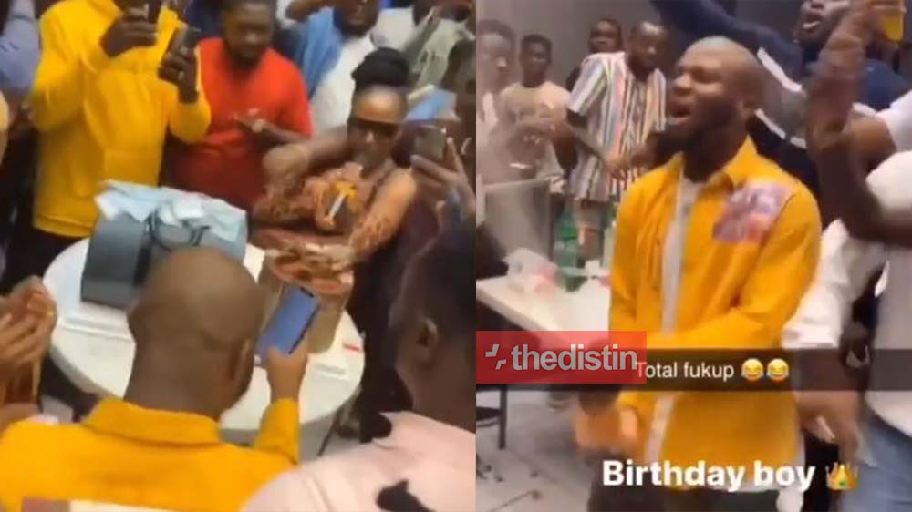 See How King Promise Celebrated His Birthday With Shatta Wale, R2bees, Darkovibes & More | Watch Video