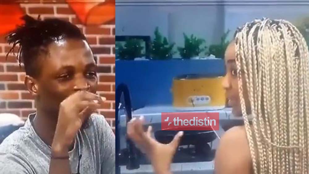 "you are being too cold and hostile towards me" - Erica Complains About How Laycon Is Treating Her In Big Brother Naija House | Video