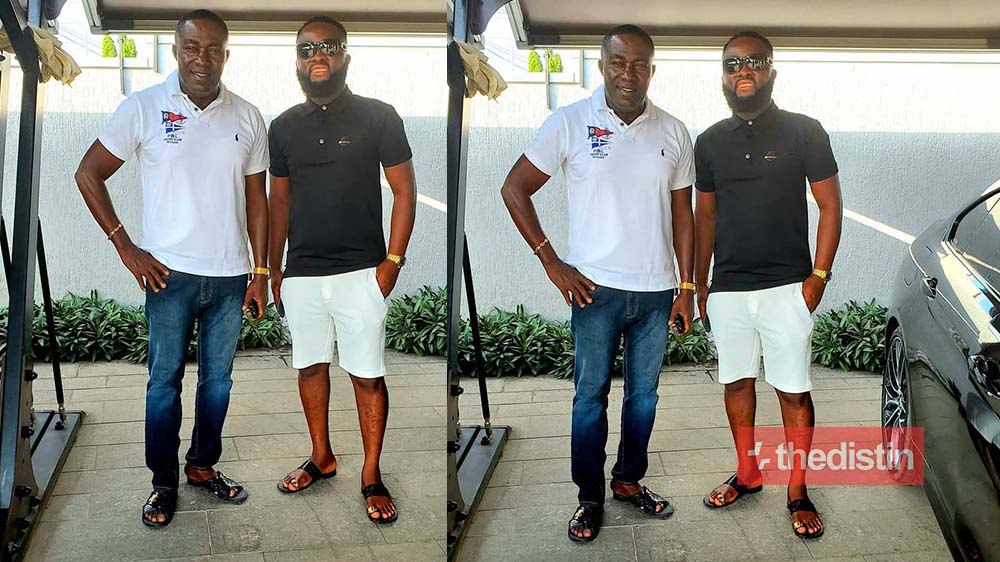 Maxwell Mensah: Nana Ama Mcbrown's Husband Shares Rich Photo With Dr. Osei Kwame Despite, Ghanaians React