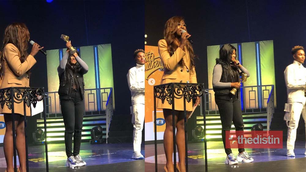 Adepa Wins MTN Hitmaker Season 9, Walks Away With The Grand Prize Of GH¢120,000 Recording Deal (Photos+Video)