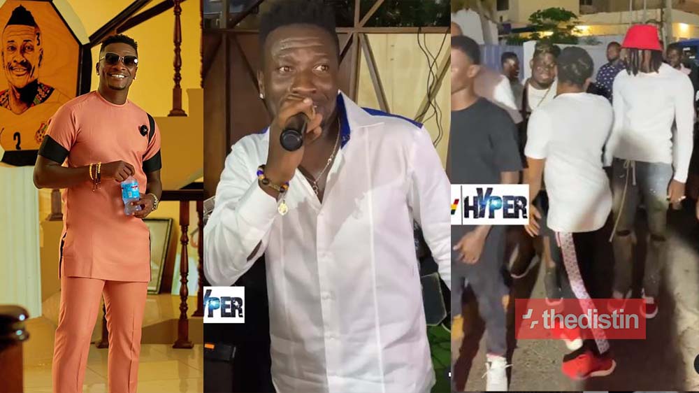 Videos From Asamoah Gyan's 35th Birthday Party With Stonebwoy, Prince Tagoe & Others Drops (Watch)