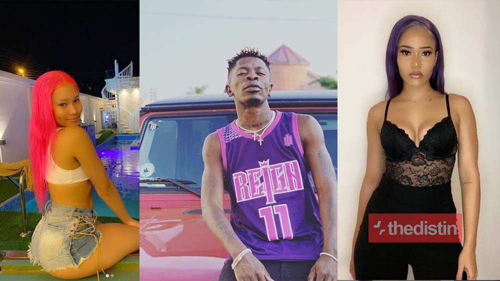 Meet Shatta Wale's New Hot 'Girlfriend' Miss Christy White, Lady He Was Grinding At Hajia4real's "Badder Than" Song Release (Photos)