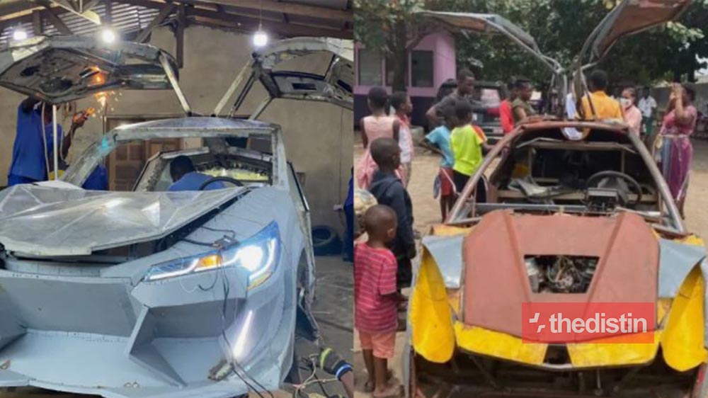 Kevin Odartey: 18-year-old JHS Car Manufacturer's Design Remade By Kantanka Automobile, Ghanaians React (Photo)