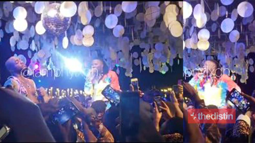 Watch The Moment Stonebwoy And Davido Performed "Putuu" Together At The Activate Party (Video)