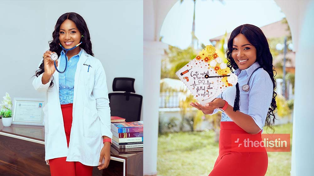 Hajia4Real Shares Beautiful Photos Of Her Younger Sister As She Graduates As A Medical Doctor