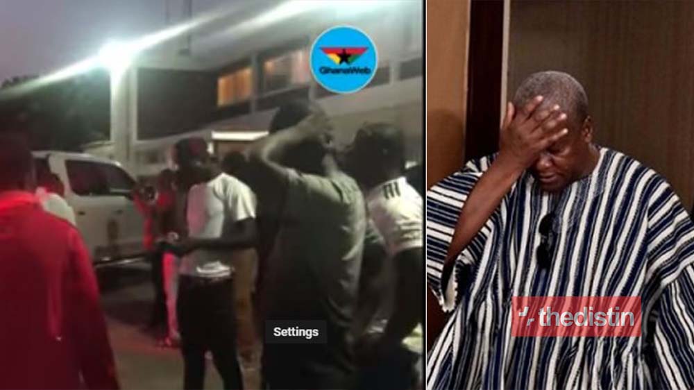 Sad Scenes From Mahama’s Office After Losing The Election (Video)
