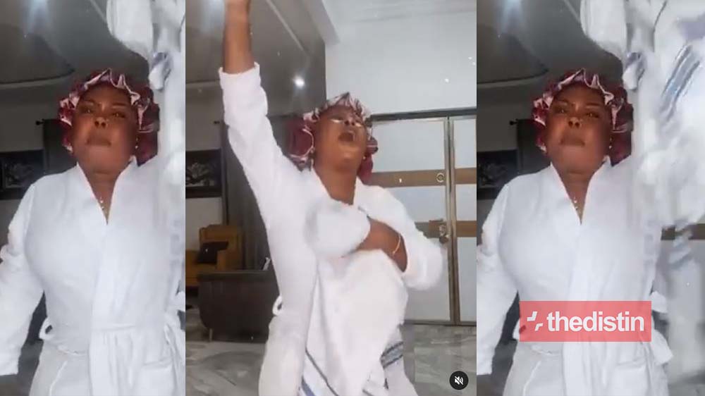 Afia Schwar Dances And Praise God After Nayewe Revealed Mzbel Wanted Her Death (Videos)