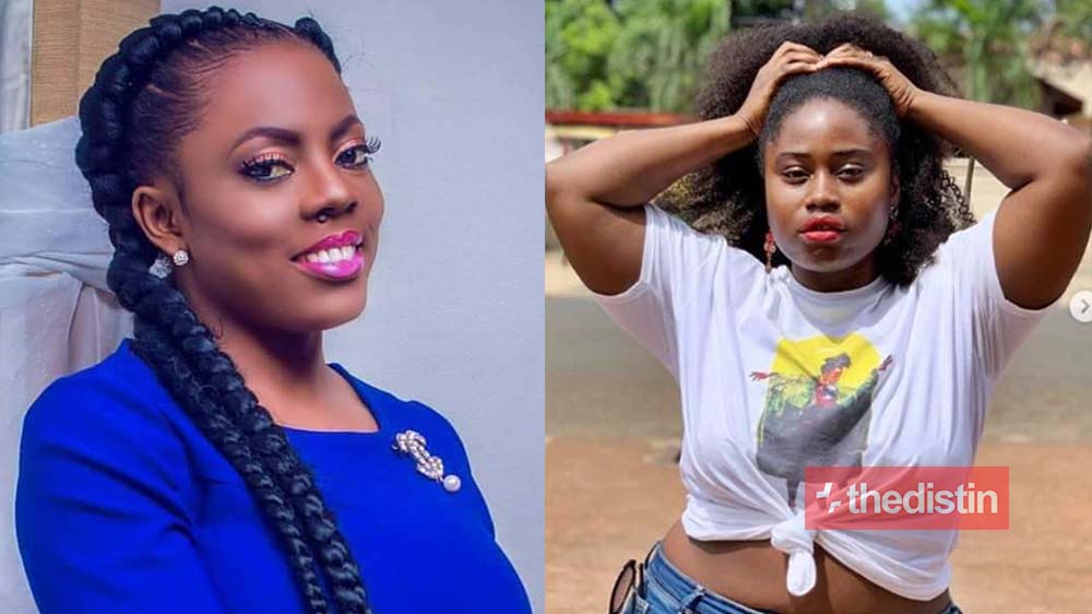 "face me like a woman" - Nana Aba Anamoah Dares Lydia Forson On Twitter After Shading Her (Photo)