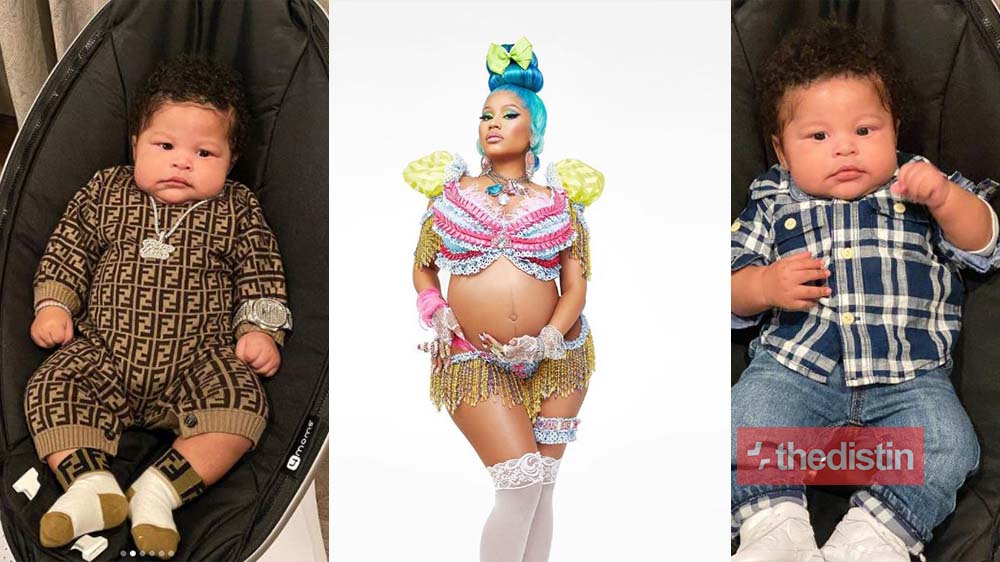 Nicki Minaj Finally Shows Off The Face Of His Adorable Son | Photos + Video