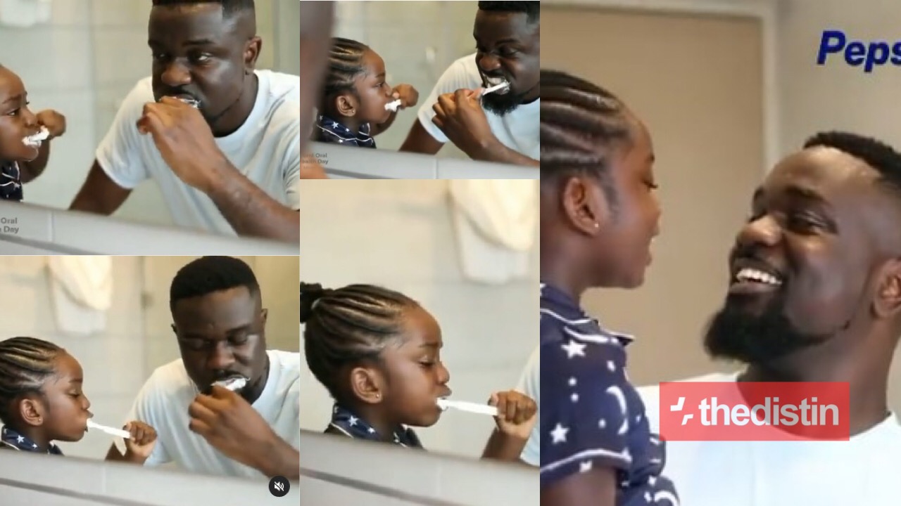 Sarkodie And His Daughter, Titi