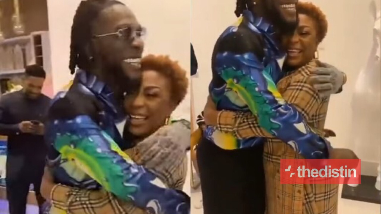 Burna Boy and mother