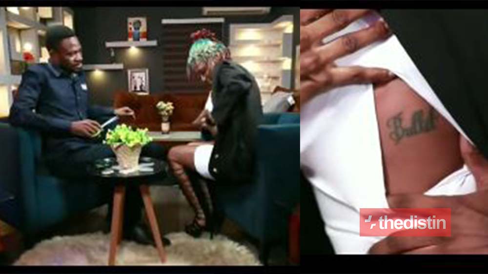 Watch The Moment Kofi Adomah Cuts Through Kiki Marley’s Dress To See Her Tattoo (Video)