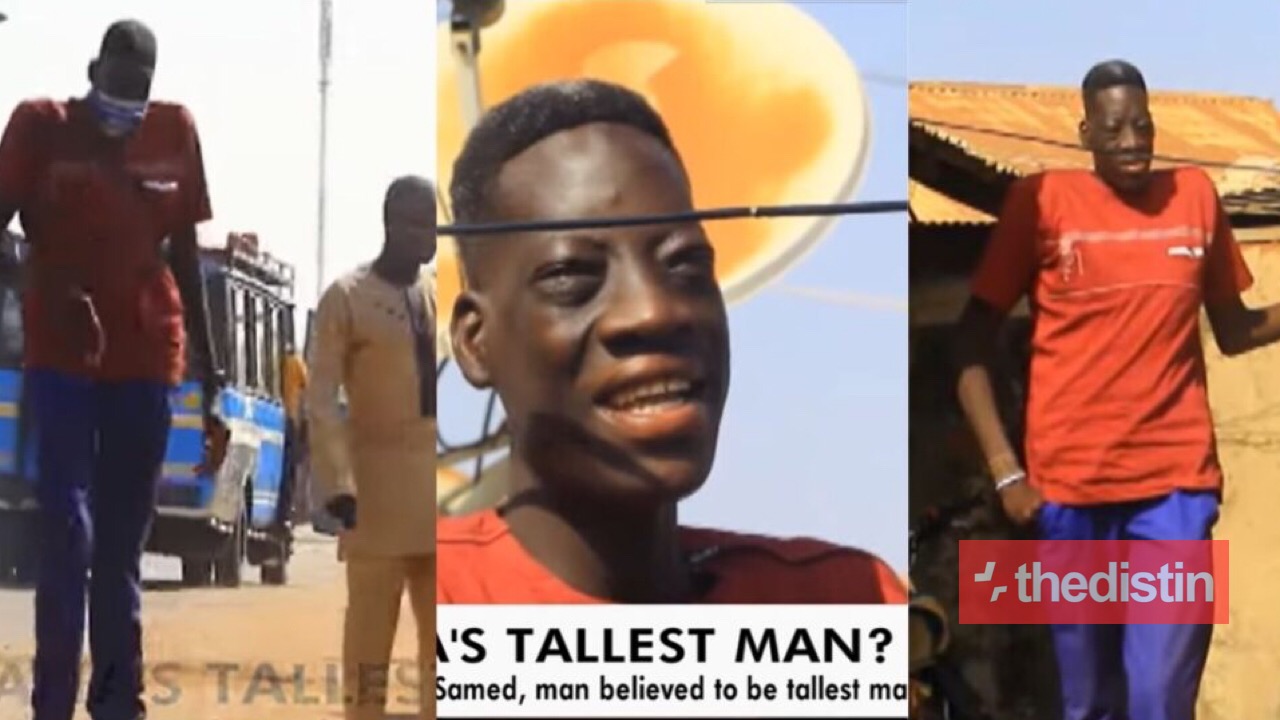 Ghana’s tallest man, Abdul Samed