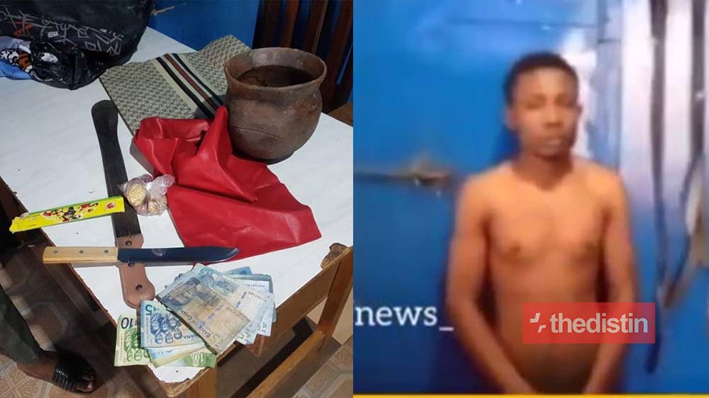 Video Of 23-year-old Man Who Was Arrested For Attempting To Use His 13 year old Nephew For Money Rituals Drop (Watch)