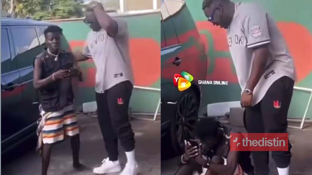 See How A Fan Of Rapper Medikal 'Went Crazy' After Meeting Him (Video)