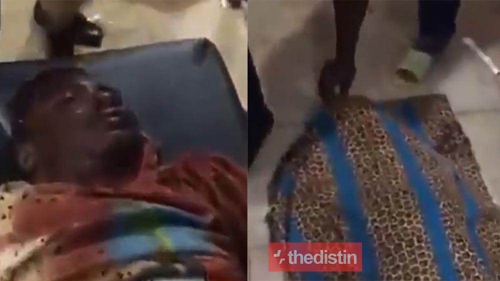 Heartbreaking Video Of Ejura Youth Injured And Some Killed By Military Officers During The Protest Pops Up