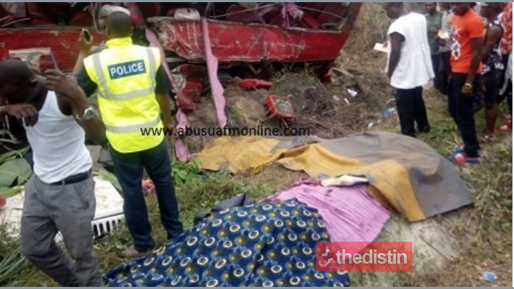 Five Dead In Gory Accident On Accra-Kumasi Highway
