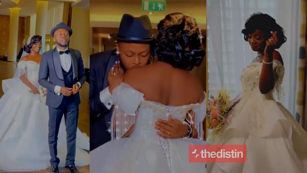Videos Of Kalybos And Ahuofe Patri Getting Married Causes A Stir, Ghanaian React